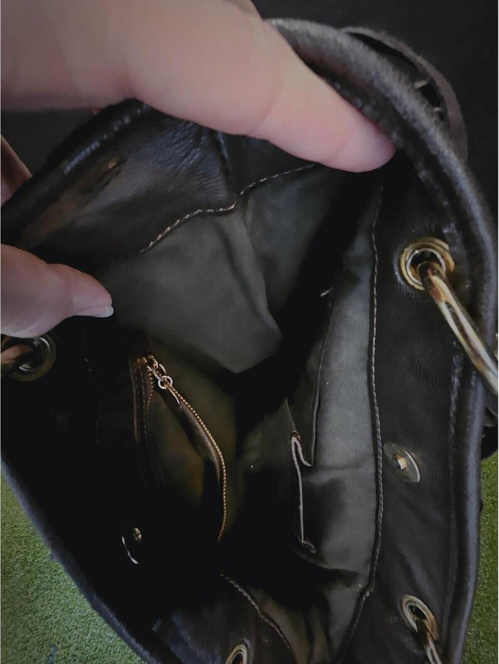 Zara 4 Teir Boho Fringe Leather Purse - Picture 7 of 7